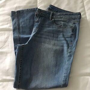 Liz Claiborne Blue Straight Jeans Classic Style